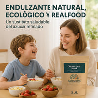 Azúcar de Dátil BIO – 500 g | Sustituye el Azúcar Refinado en tu Repostería | 100 % Dátiles Molidos | Samskara