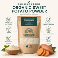 Boniato en Polvo BIO | Endulza Batidos y Repostería de Forma Natural | Fuente de Fibra y Vitamina A | Samskara