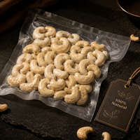 Jumbo Premium Raw Cashews - Vacuum Packed