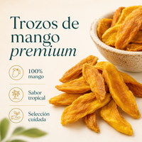 Organic Tropical Mango Bites - Vacuum Sealed