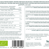 Hemp Macau (Hemp · Maca · Cacao) ORGANIC - 500g