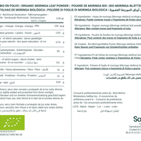 Organic Moringa Powder - 250g