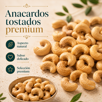 Anacardo Tostado Premium - Envasados al Vacío