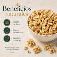 Mitades de Nuez Doradas Premium - Envasadas al Vacío