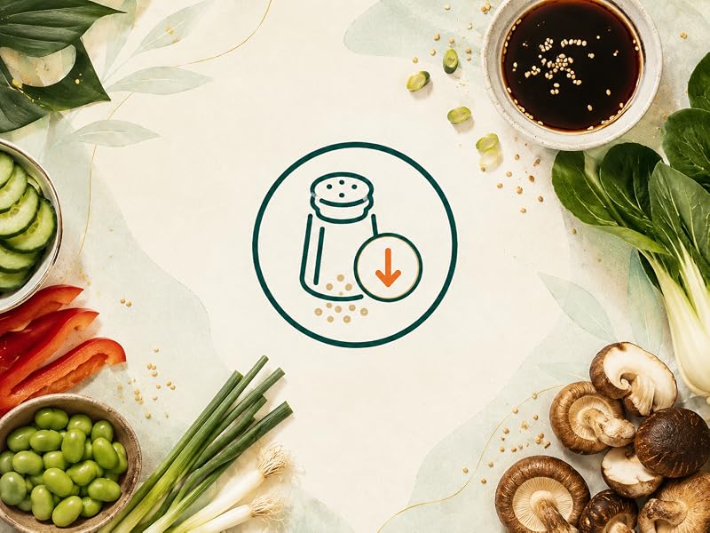 Aminos de coco con menos sodio que muchas salsas de soja tradicionales