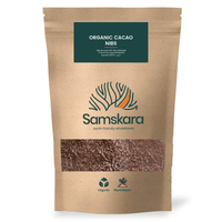 Nibs de Cacao Crudo BIO | Da un Crunch de Chocolate Puro a tus Bowls | Con Magnesio y Hierro Naturales | Samskara