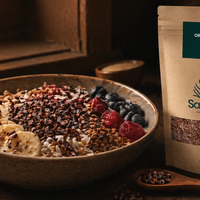 Nibs de Cacao Crudo BIO | Da un Crunch de Chocolate Puro a tus Bowls | Con Magnesio y Hierro Naturales | Samskara