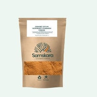 Canela de Ceilán en Polvo BIO | Aromatiza Cafés y Postres con Sabor Delicado | Micronizada Extra Fina | Samskara