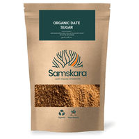 Azúcar de Dátil BIO – 500 g | Sustituye el Azúcar Refinado en tu Repostería | 100 % Dátiles Molidos | Samskara