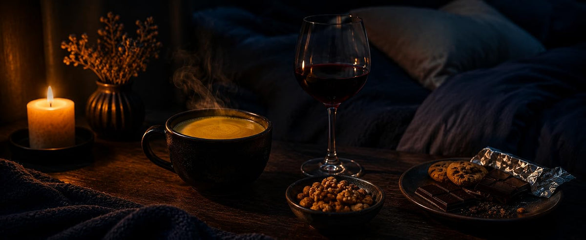 Ritual cálido de leche dorada como alternativa al snack o la copa de la noche