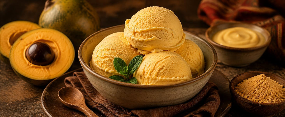 Helado de lúcuma, el sabor de helado número uno de Perú