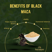 Organic Black Maca Powder - 500g