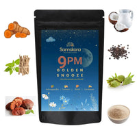 Golden Snooze 9 P.M — Mezcla Nocturna Leche Dorada BIO - 160g
