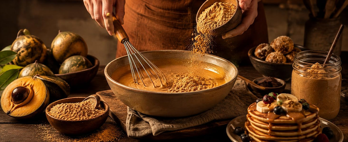 Cómo usar la lúcuma en polvo: no es azúcar, usa un poco más y mézclala bien en las recetas