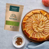 Hojas de Estevia Molidas BIO | Endulza Infusiones con un Toque de Regaliz | Hoja Entera Cruda Molida | Samskara