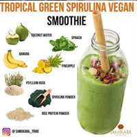 Espirulina en Polvo BIO | Completa tus Batidos con Proteína y Clorofila | Microalga Clásica sin Aditivos | Samskara