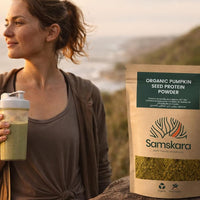 Proteína de Calabaza BIO | Varía tu Proteína Vegetal con Sabor Tostado | Con Magnesio y Zinc Naturales | Samskara