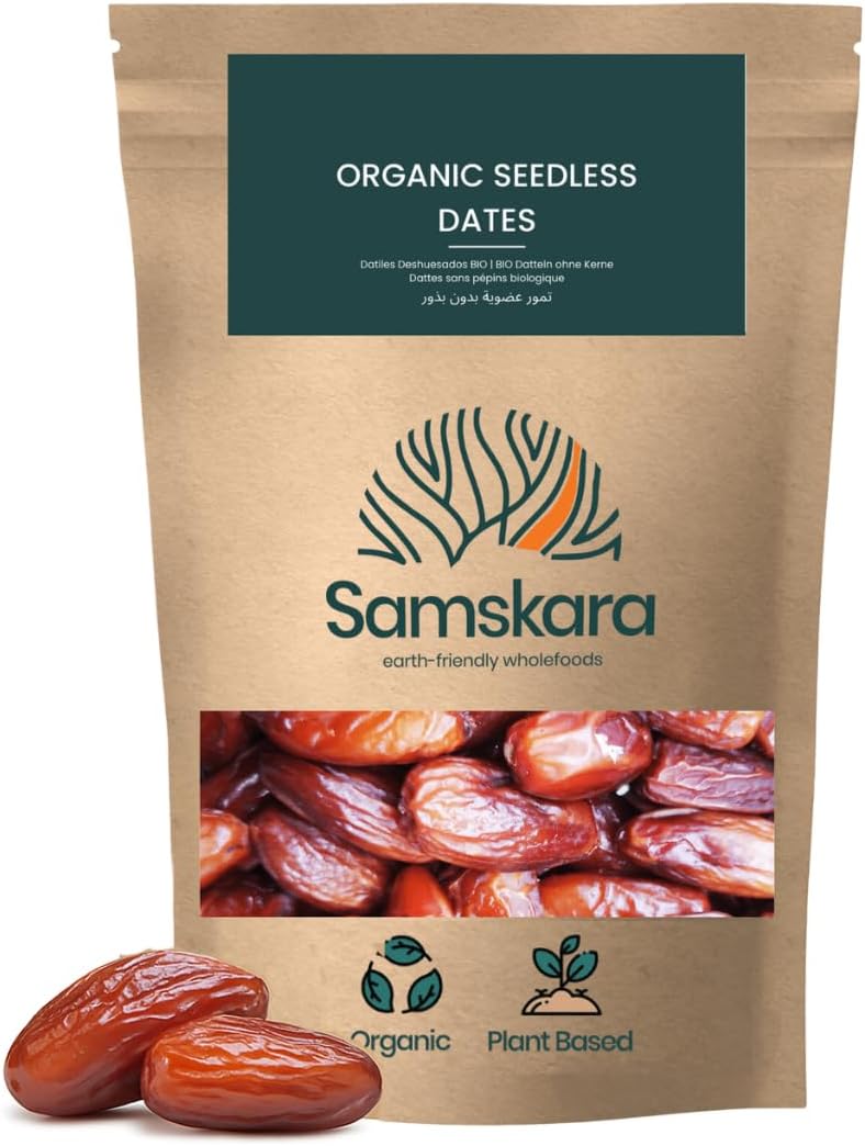 Organic Pitted Deglet Nour Dates - 1kg