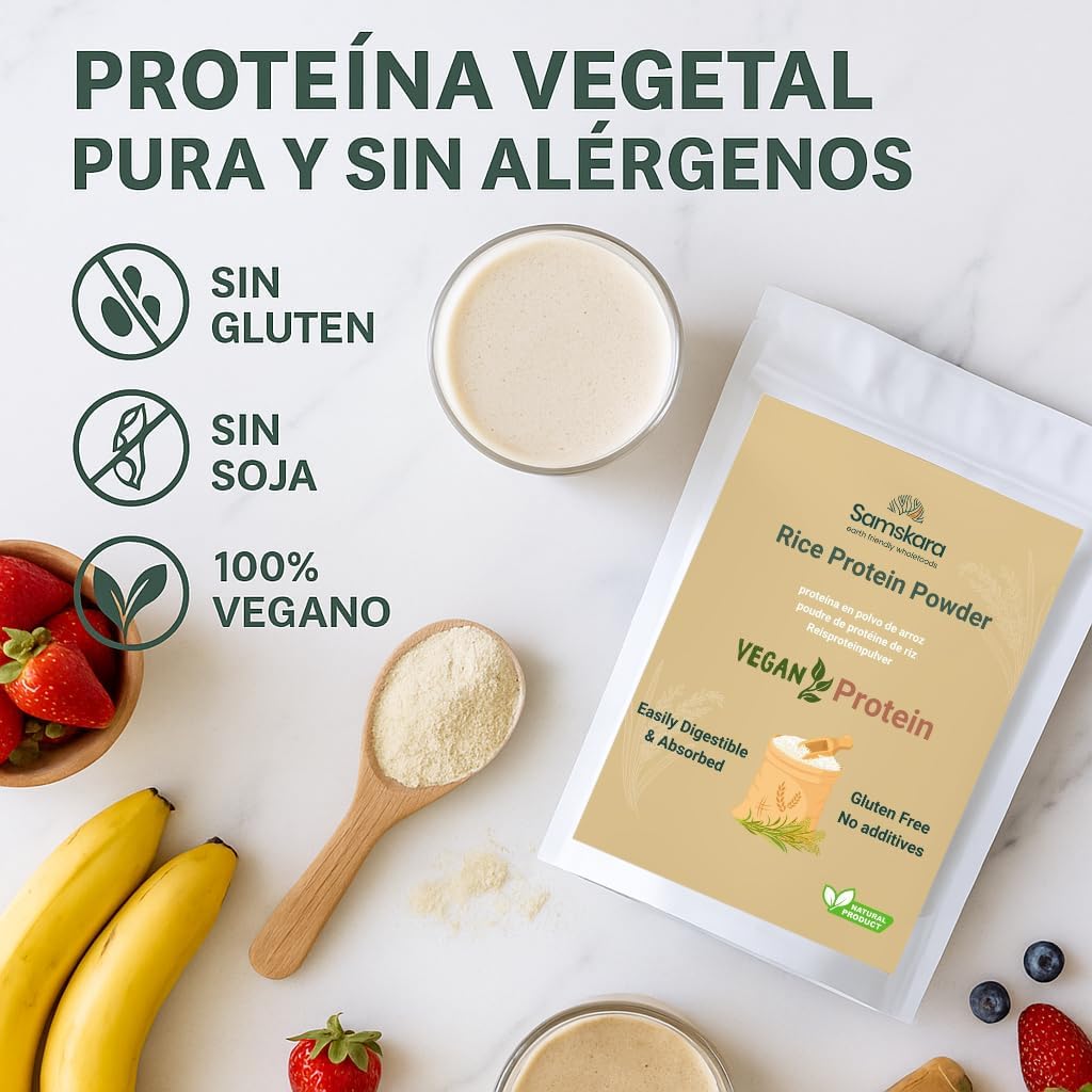White Rice Protein - 500g