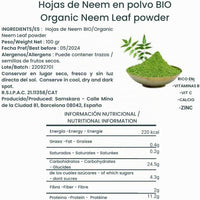 Organic Neem Leaf Powder - 100g