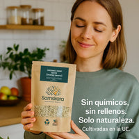 Semillas de Cáñamo Peladas BIO | Espolvorea Omega-3 y 6 en Cada Plato | Origen UE, Crudas y sin THC | Samskara