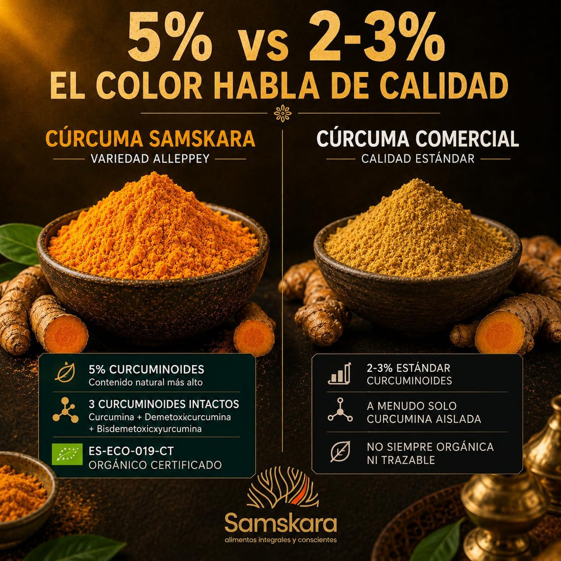 Organic Turmeric Powder - 500g