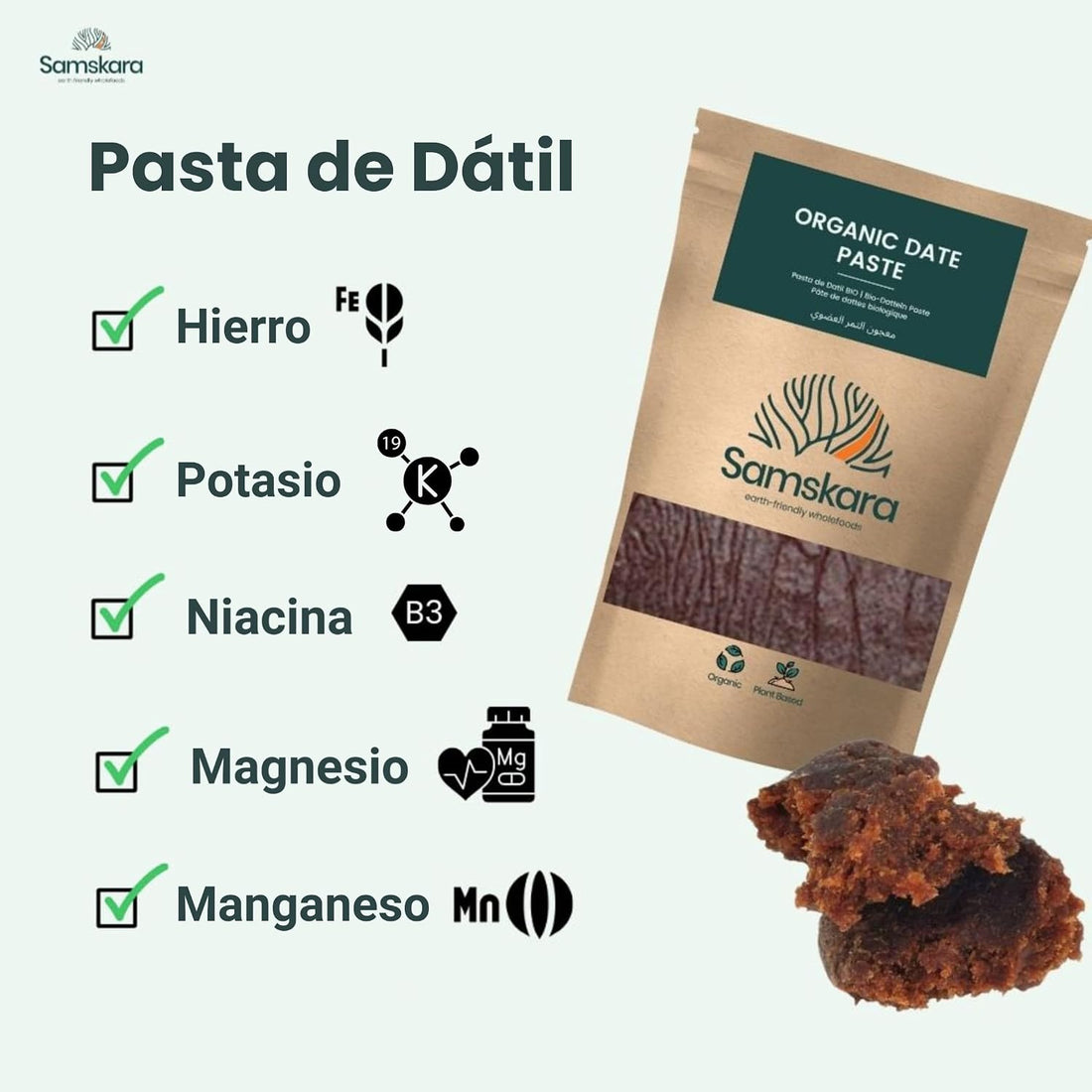 Organic Date Paste - 1kg