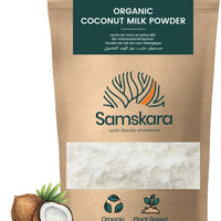 Leche de Coco en Polvo BIO | Prepara Curries, Cafés y Postres al Instante | Sabor Dulce y Cremoso | Samskara