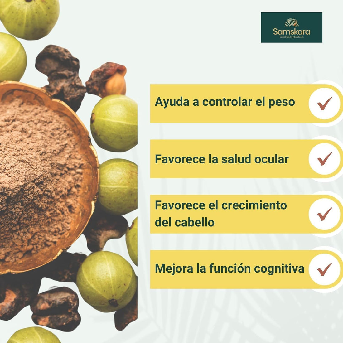 Organic Amla (Indian Gooseberry) Powder - 250g