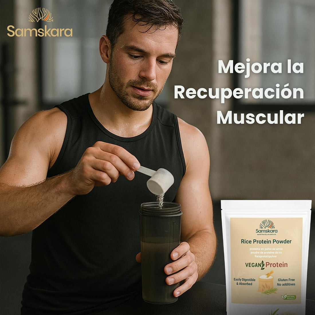 White Rice Protein - 500g