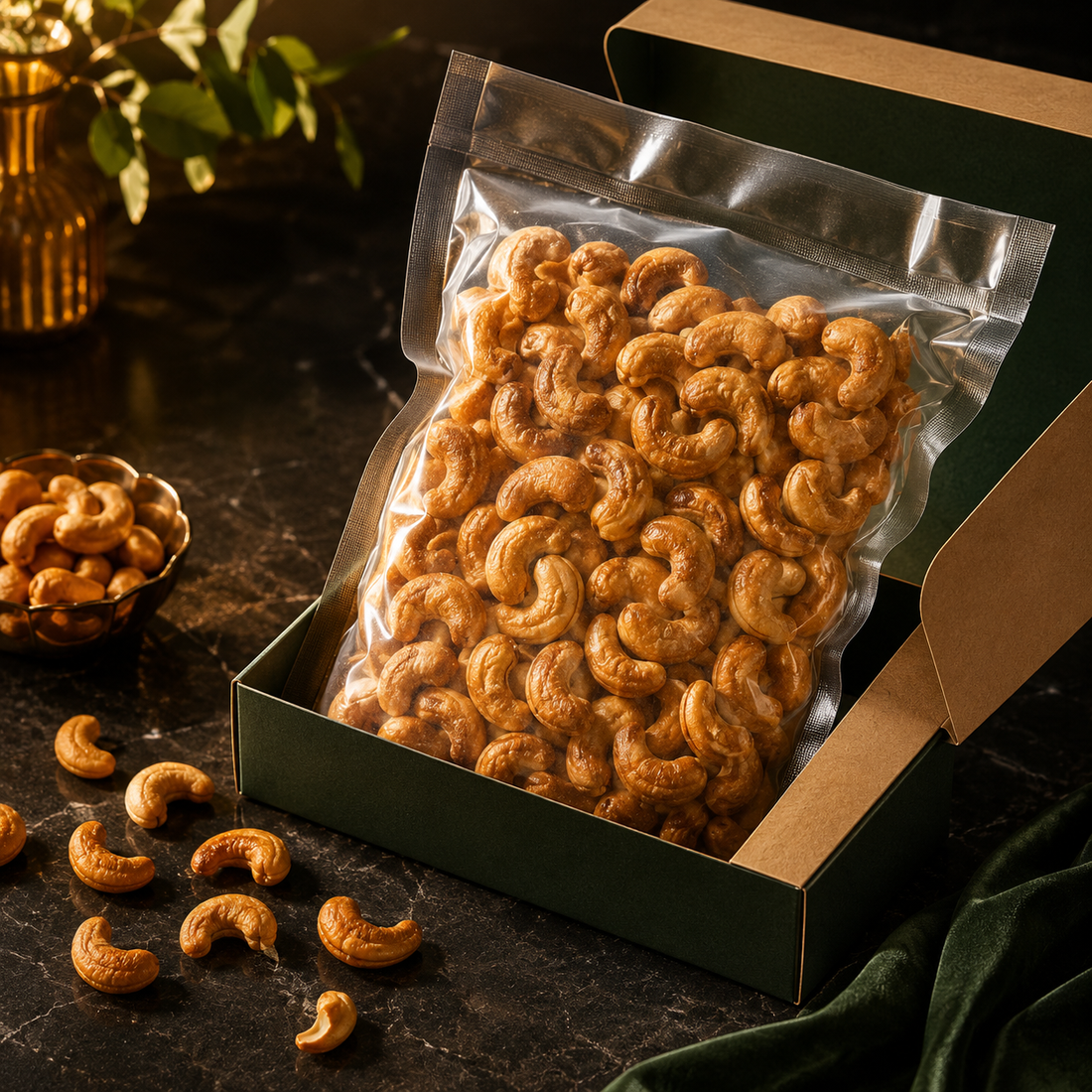 Premium Roasted Cashew - Vacuum Packed