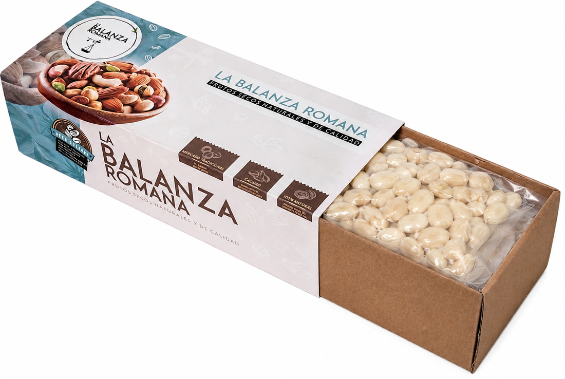 Queen Marcona Blanched Almonds - Vacuum-Packed