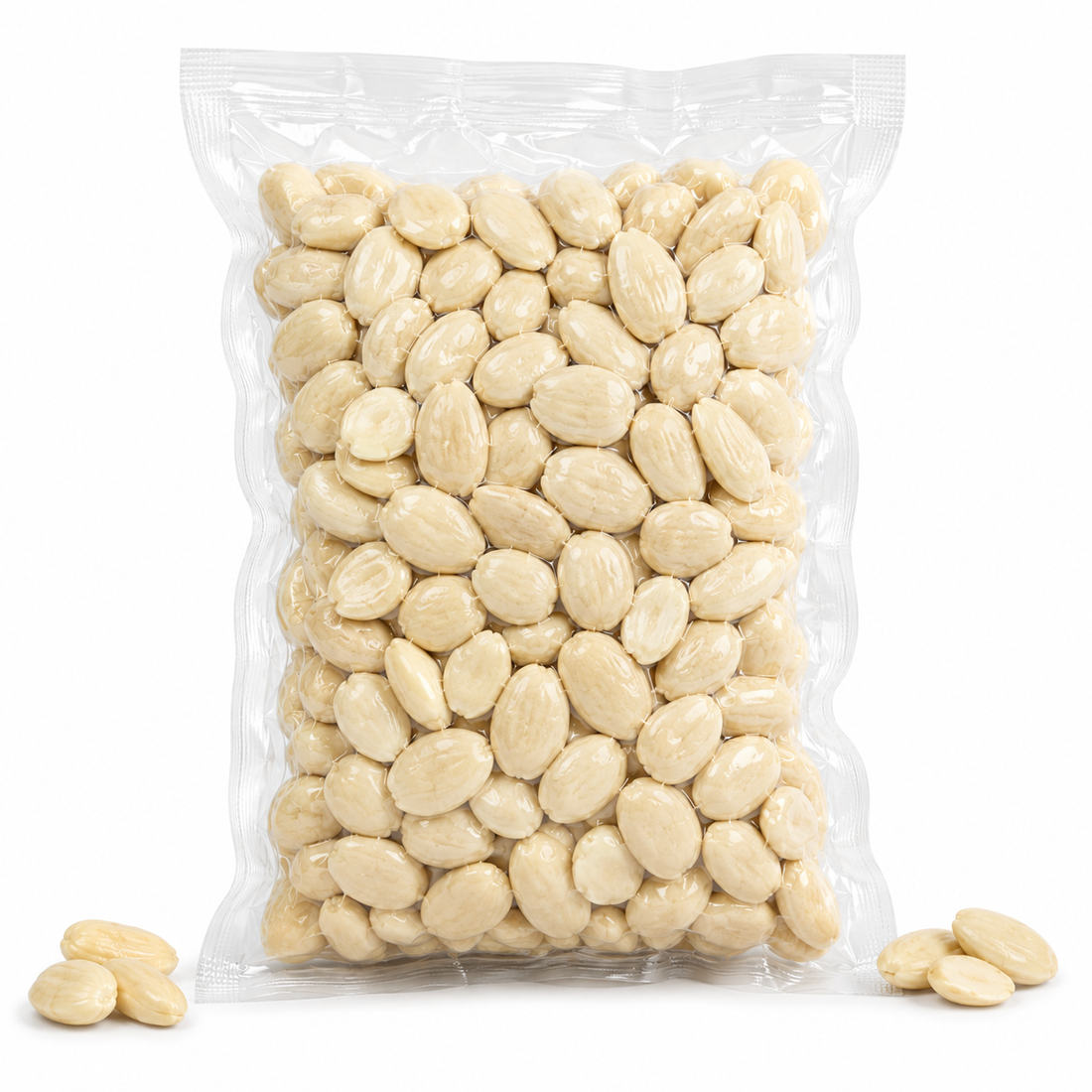 Queen Marcona Blanched Almonds - Vacuum-Packed