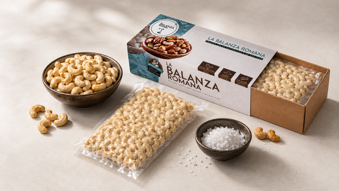 Jumbo Premium Raw Cashews - Vacuum Packed