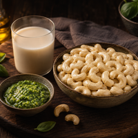 Jumbo Premium Raw Cashews - Vacuum Packed