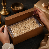 Jumbo Premium Raw Cashews - Vacuum Packed
