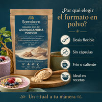 Ashwagandha KSM-66 Powder Organic - 100g