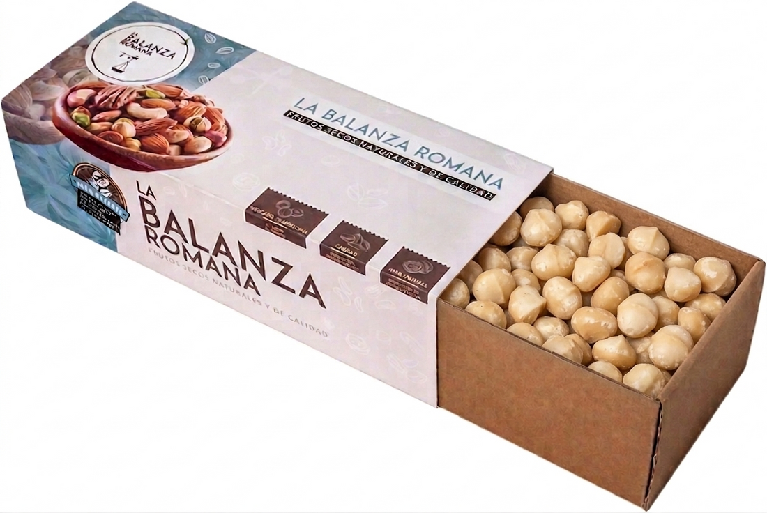 Nuez de Macadamia Cruda Premium BIO - Envasadas al Vacío - 1kg