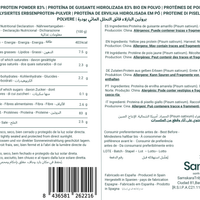 Proteína de Guisante Ultra Hidrolizada | Disuélvela Fácil, Sin Grumos | Rica en Aminoácidos Esenciales | Samskara