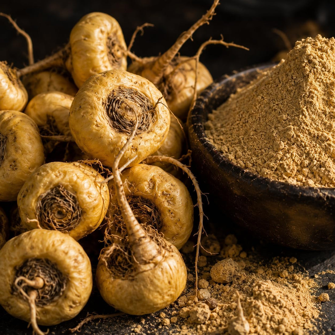 Maca en Polvo BIO | Suaviza tu Café con Sabor Malteado Andino | Raíz Peruana con Minerales | Samskara