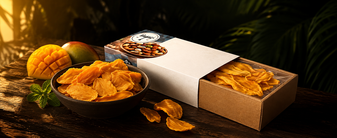 Organic Tropical Mango Bites - Vacuum Sealed