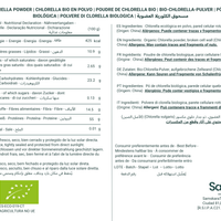 Chlorella en Polvo BIO | Suma Clorofila y Proteína Vegetal a tu Día | Microalga Pura sin Aditivos | Samskara