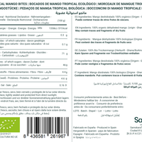 Bocados de Mango Tropical Ecológico BIO - Envasados al Vacío - 700g