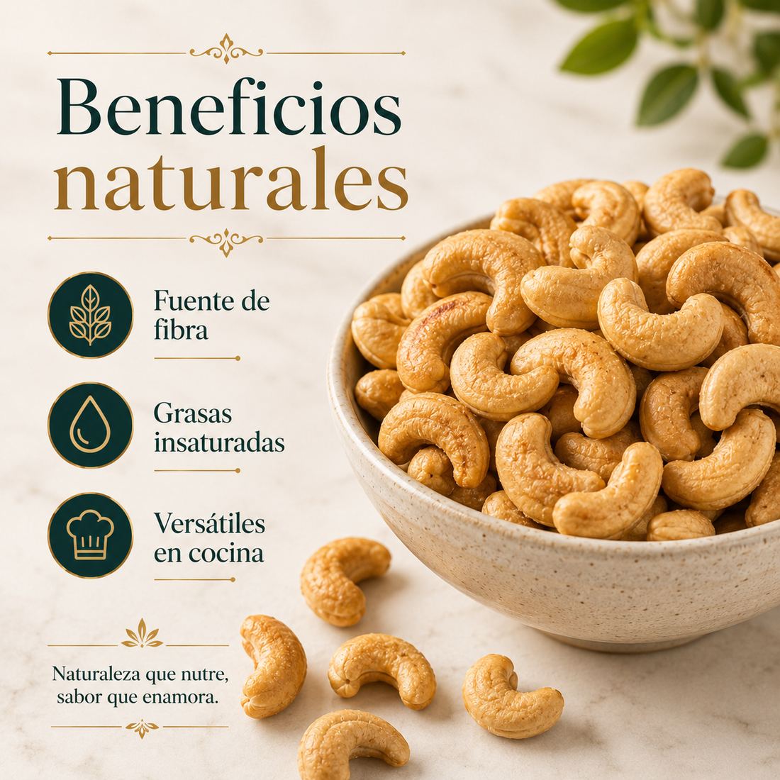 Anacardo Tostado Premium - Envasados al Vacío