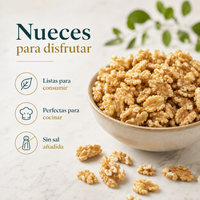 Mitades de Nuez Doradas Premium - Envasadas al Vacío