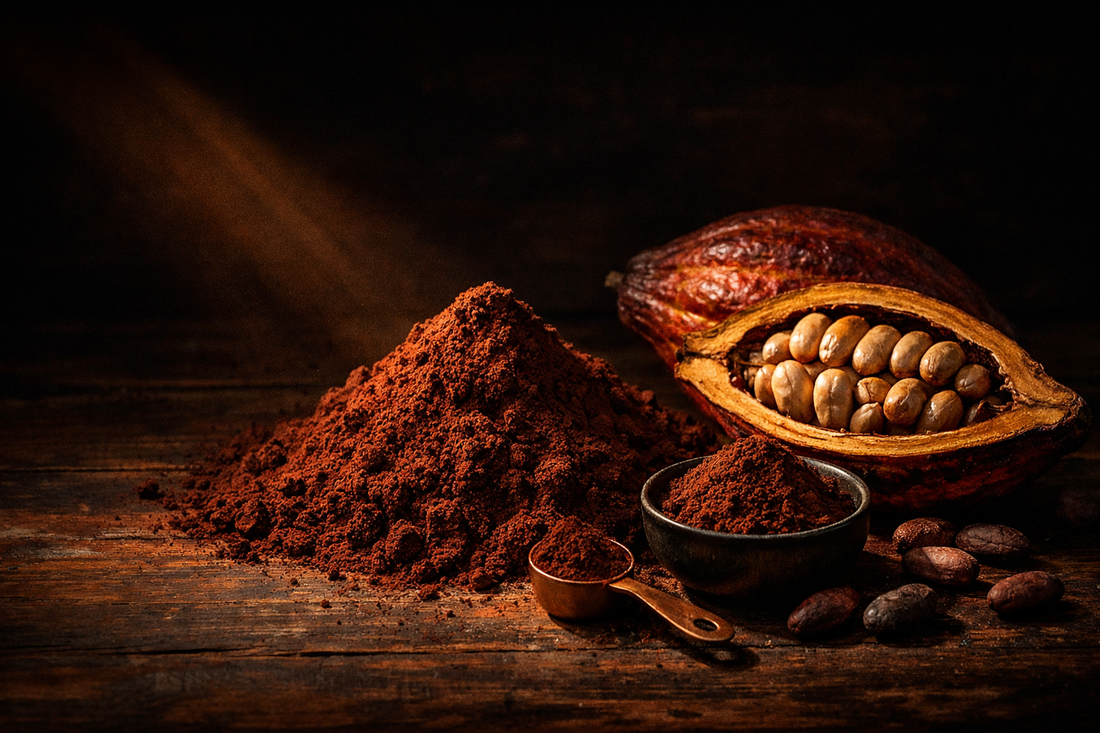 Cacao Crudo en Polvo BIO | Intensifica tus Recetas con Chocolate Puro | Con Magnesio y Hierro Naturales | Samskara