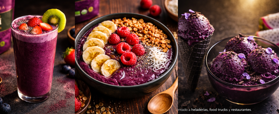 Açaí Liofilizado en Polvo BIO | Prepara Bowls al Estilo Amazónico | 100 % Baya Pura Liofilizada | Samskara