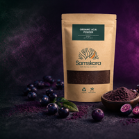 Açaí Liofilizado en Polvo BIO | Prepara Bowls al Estilo Amazónico | 100 % Baya Pura Liofilizada | Samskara