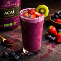 Açaí Liofilizado en Polvo BIO | Prepara Bowls al Estilo Amazónico | 100 % Baya Pura Liofilizada | Samskara