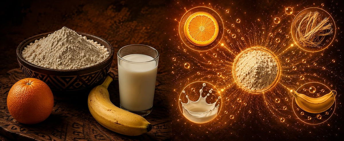 Baobab en polvo con vitamina C, fibra, calcio y potasio por 100 g